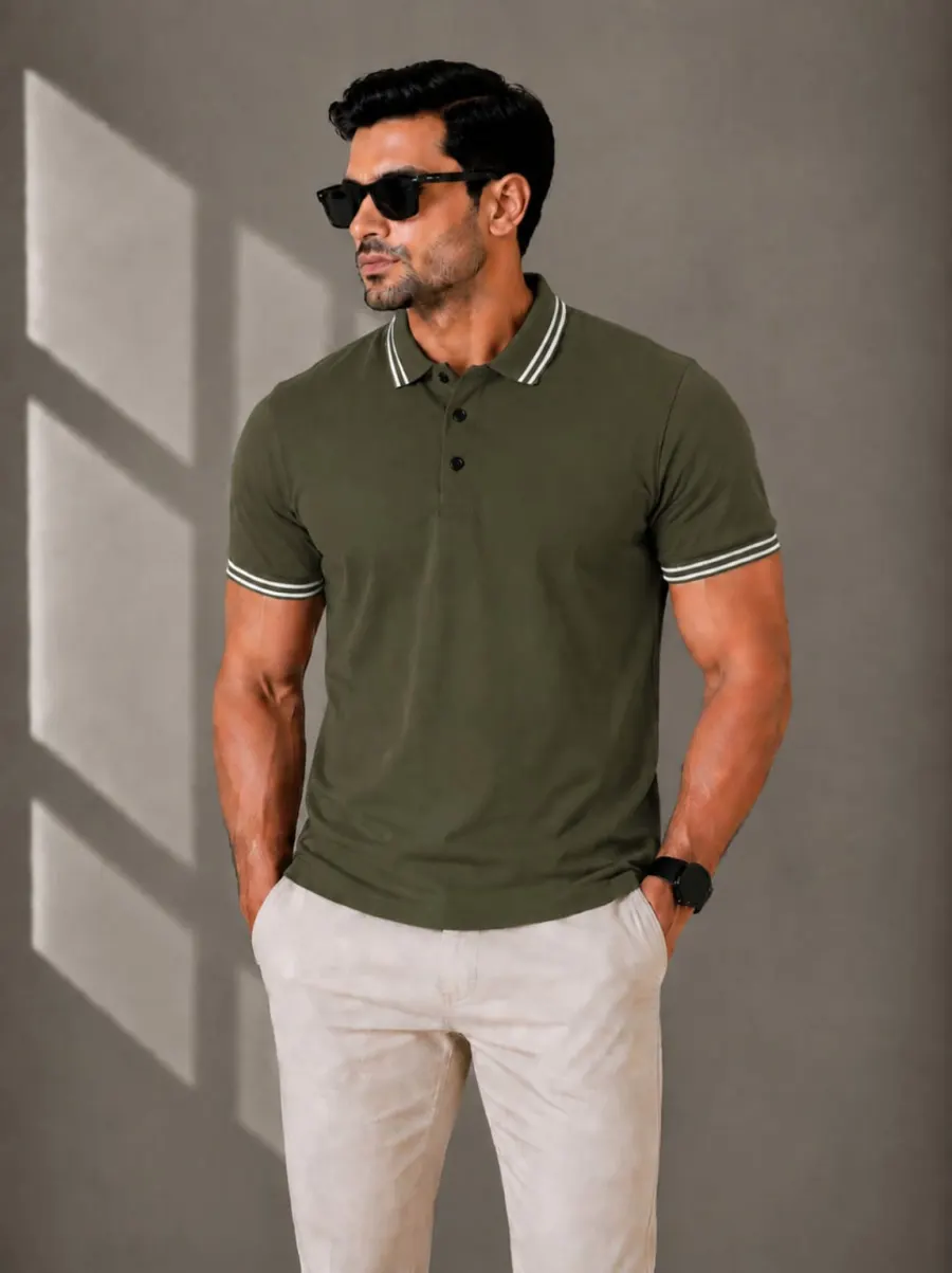 	 Men's Polo T-Shirts Mistry Box -Solid Color- 