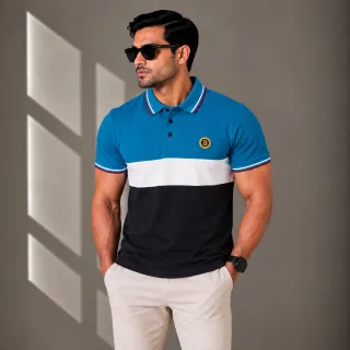 Men's Polo T-Shirts Deep -Mix-Color-(Combo-3) thumbnail 5