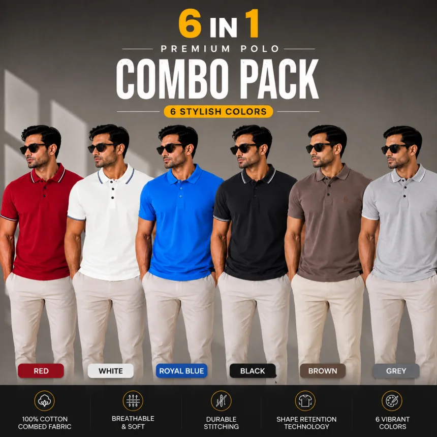 Men's Polo T-Shirts Mistry Box -Solid Color-