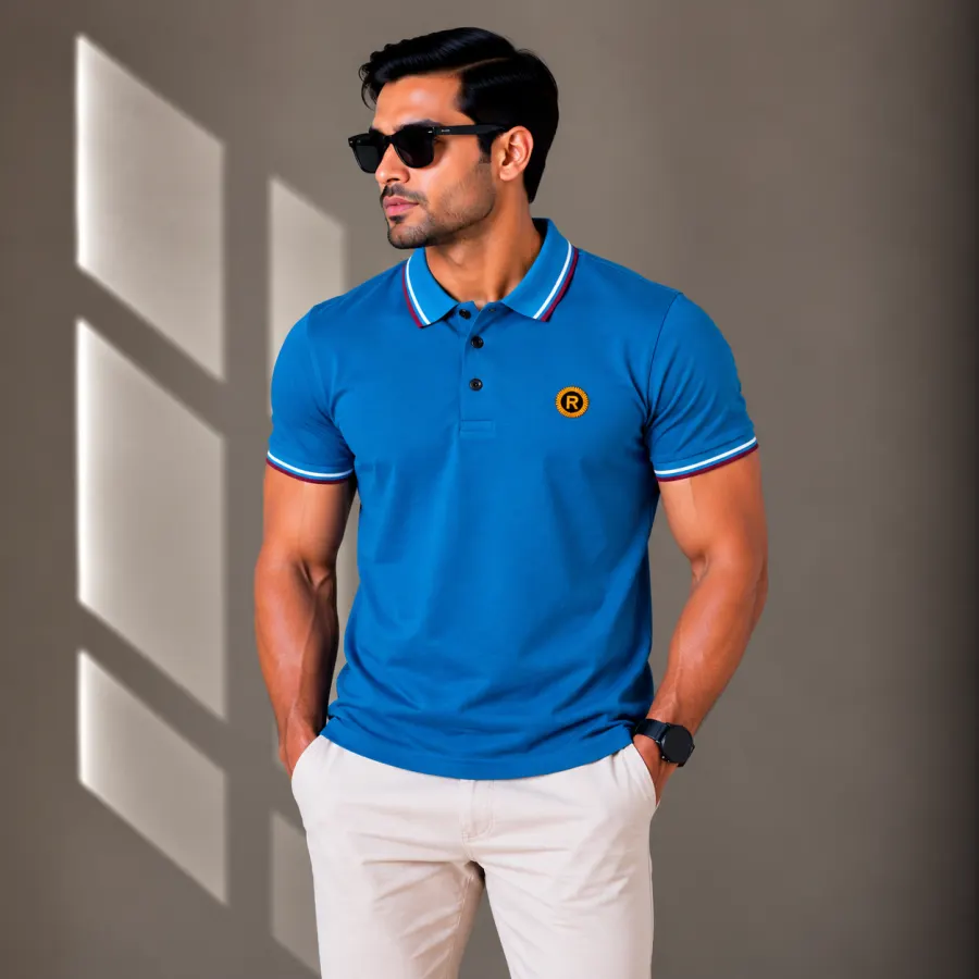 Men's Polo T-Shirts Deep -Mix-Color-(Combo-3)