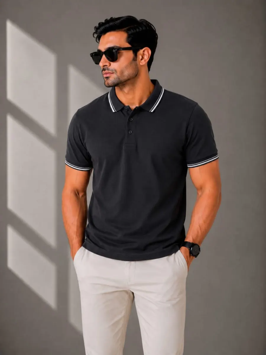 	 Men's Polo T-Shirts Mistry Box -Solid Color- 