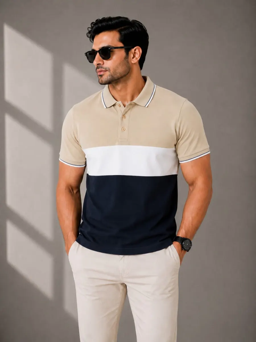 	 Men's Polo T-Shirts Mistry Box -Multi-Color-