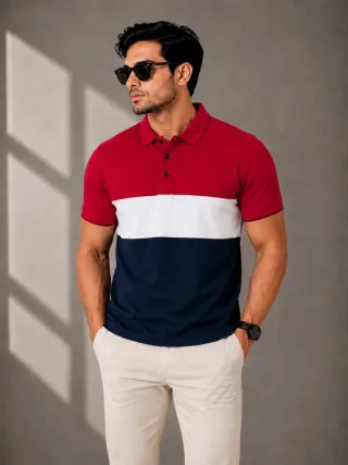 Men's Polo T-Shirts Mistry Box -Multi Color- thumbnail 2