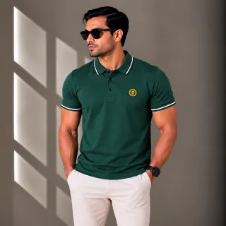 Men's Polo T-Shirts light -Solid-Color-(Combo-2) thumbnail 4